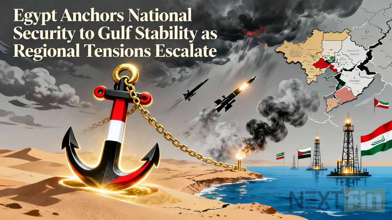 Egypt Anchors National Security to Gulf Stability as Regional Tensions Escalate