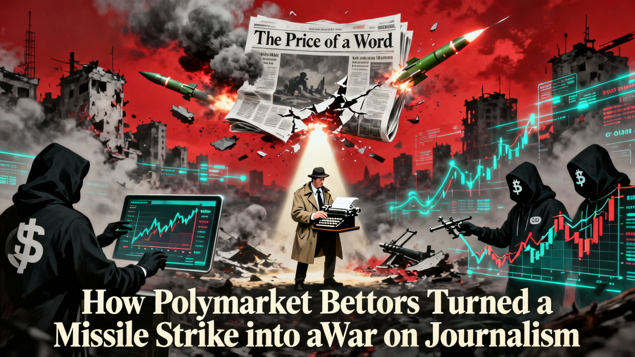 The Price of a Word: How Polymarket Bettors Turned a Missile Strike into a War on Journalism