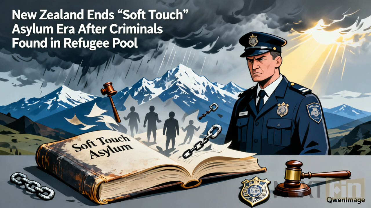 New Zealand Ends 'Soft Touch' Asylum Era After Criminals Found in Refugee Pool