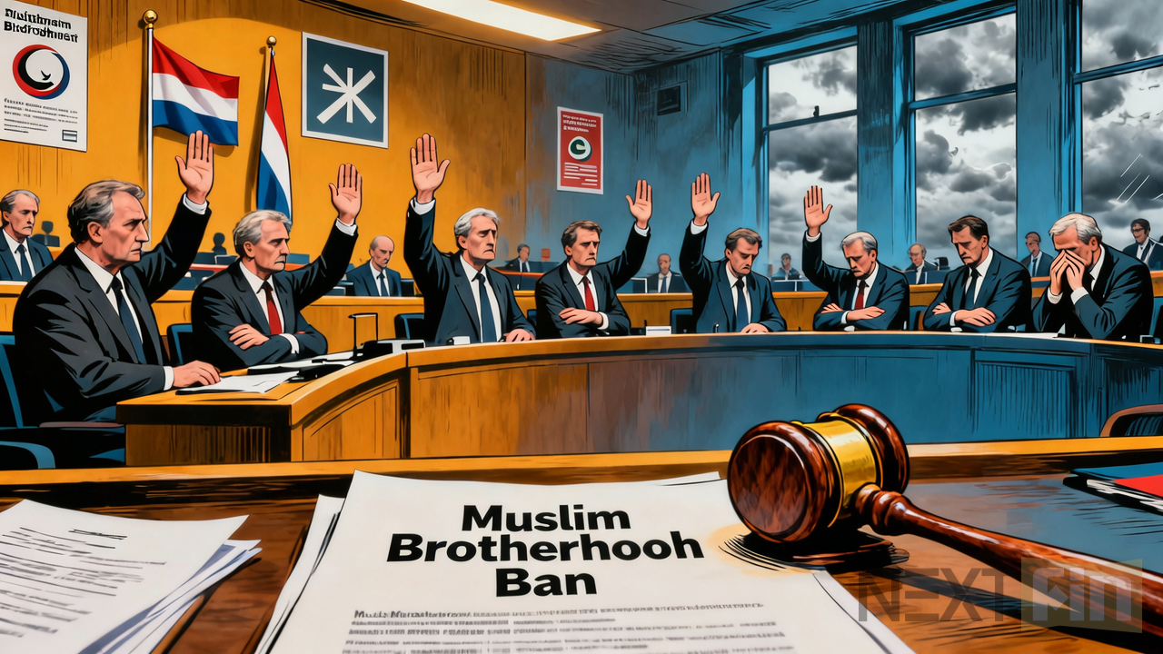 Dutch Parliament Narrowly Backs Muslim Brotherhood Ban in Rightward Security Shift
