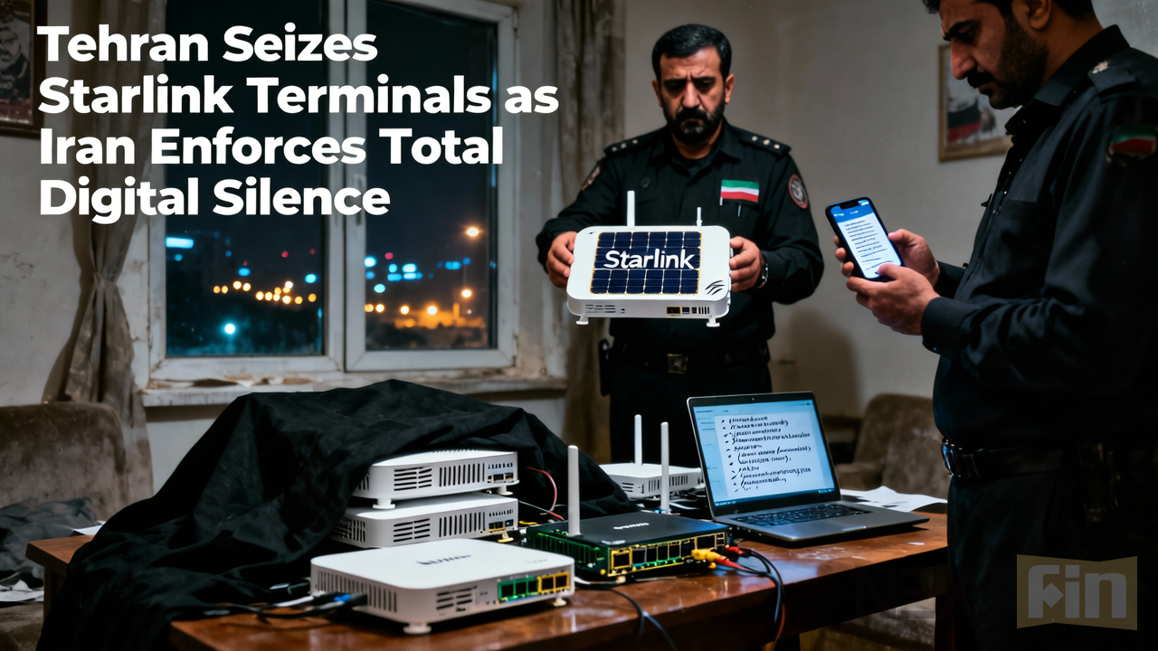 Tehran Seizes Starlink Terminals as Iran Enforces Total Digital Silence