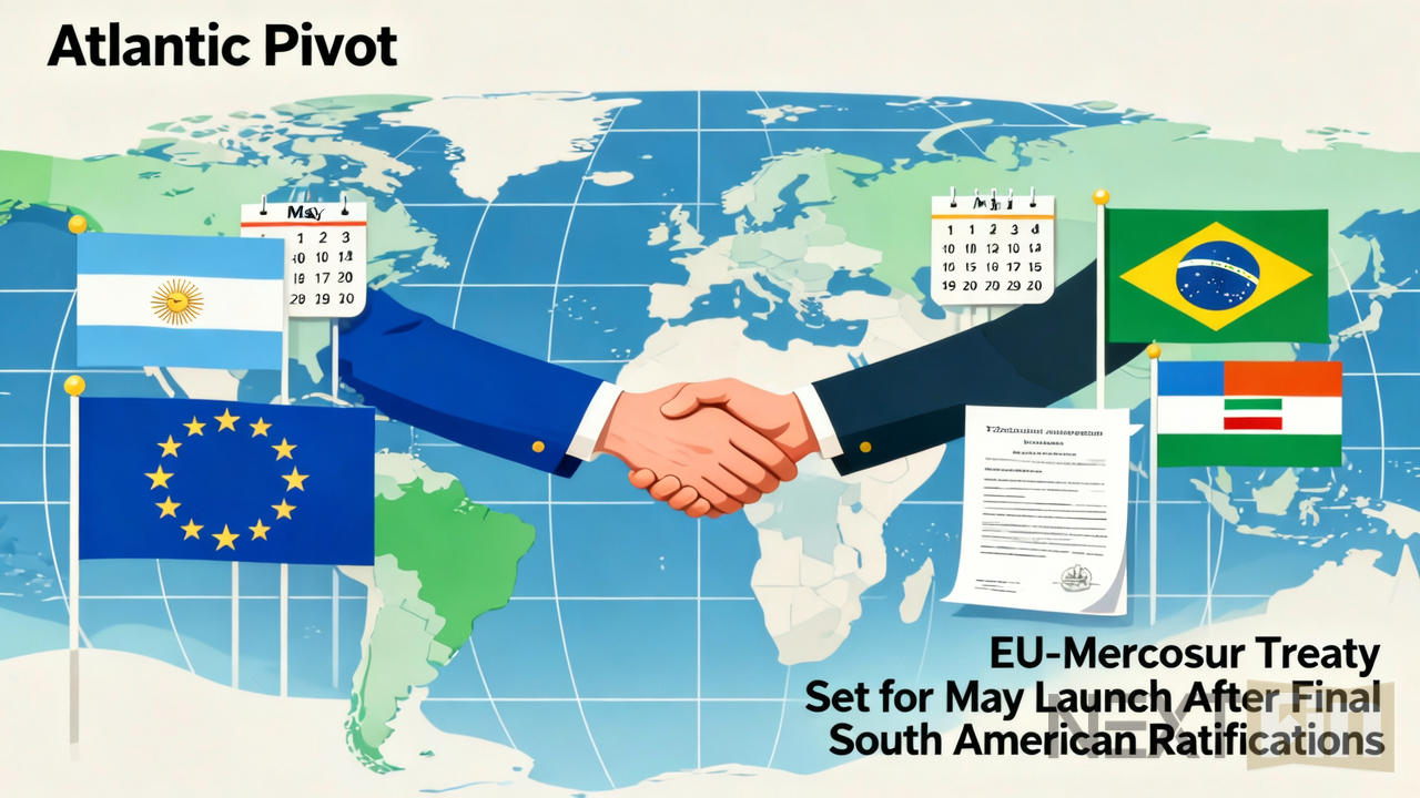 Atlantic Pivot: EU-Mercosur Treaty Set for May Launch After Final South American Ratifications