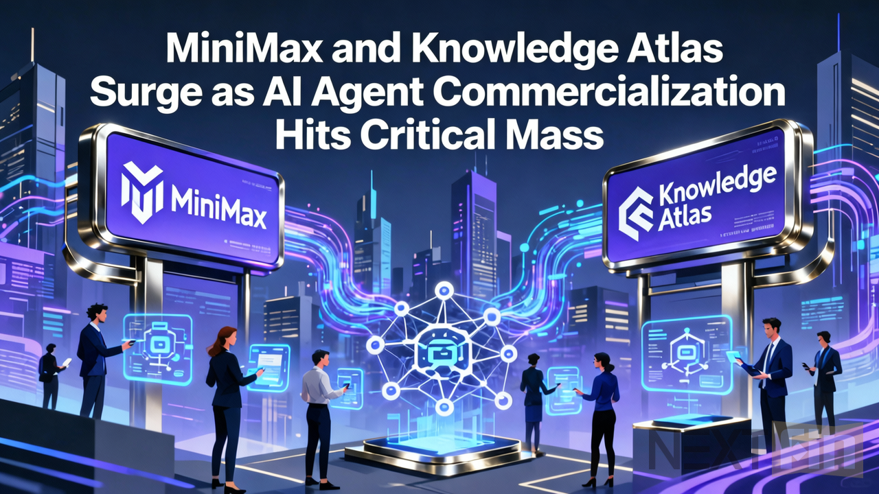 MiniMax and Knowledge Atlas Surge as AI Agent Commercialization Hits Critical Mass