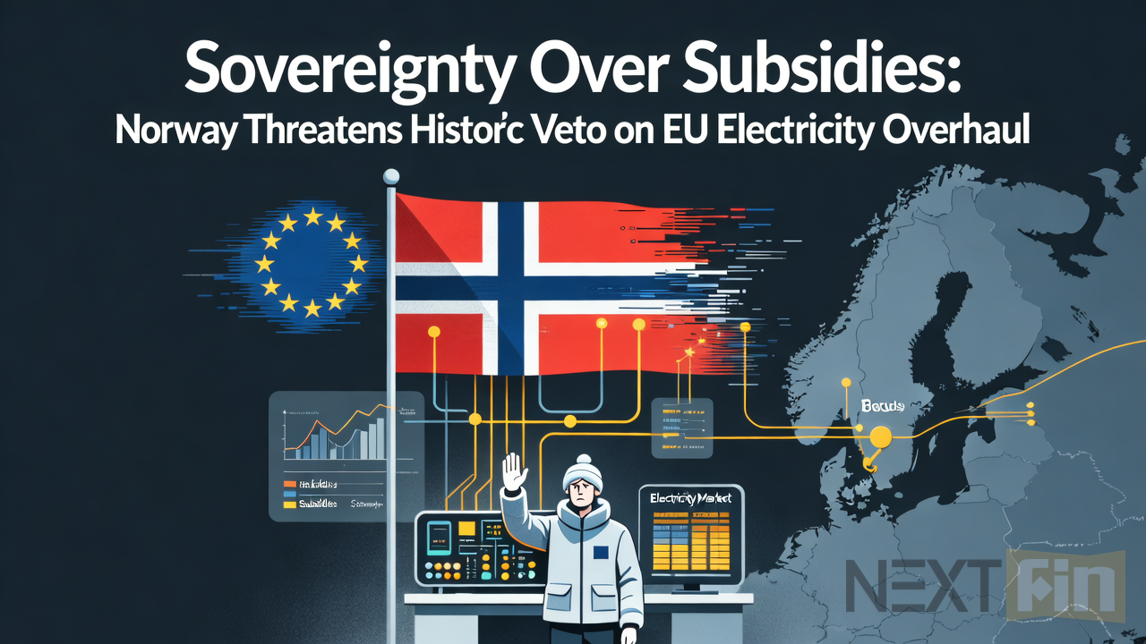 Sovereignty Over Subsidies: Norway Threatens Historic Veto on EU Electricity Overhaul