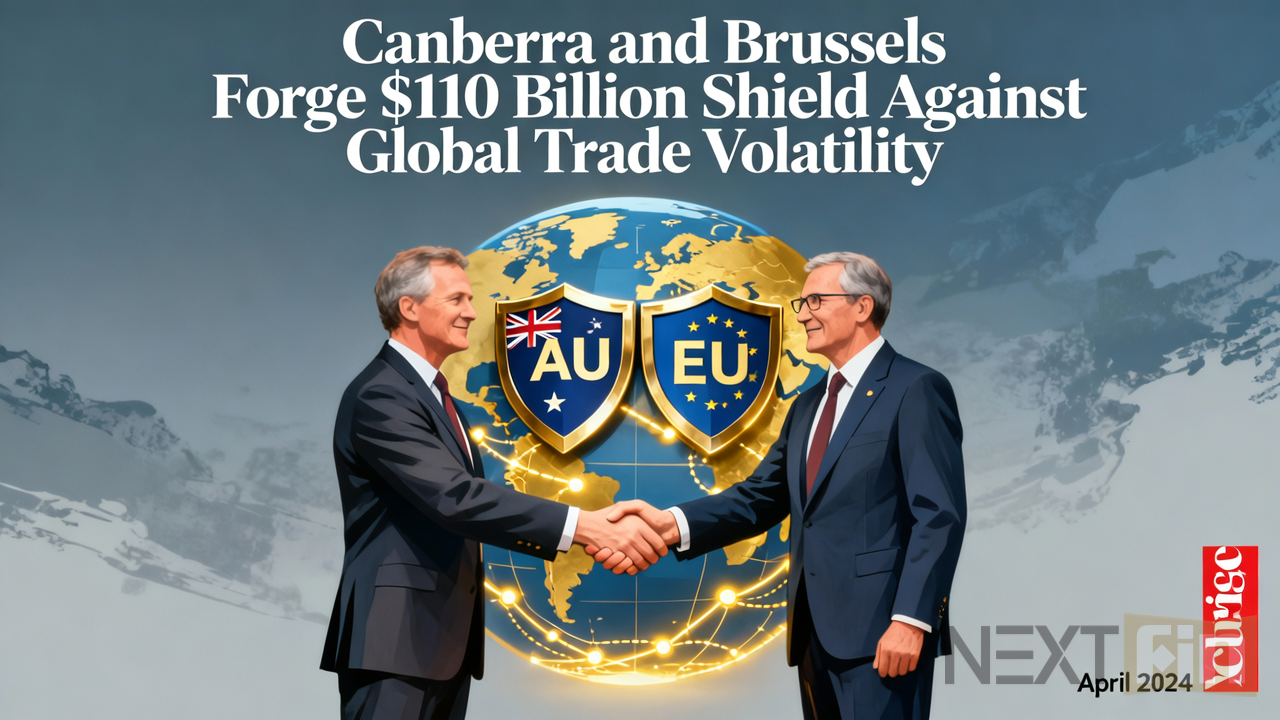 Canberra and Brussels Forge $110 Billion Shield Against Global Trade Volatility