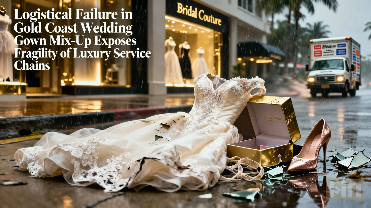 Logistical Failure in Gold Coast Wedding Gown Mix-Up Exposes Fragility of Luxury Service Chains