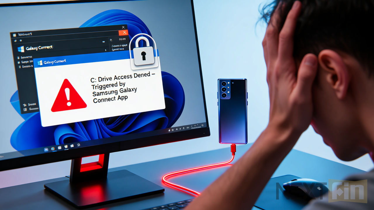 Samsung Galaxy Connect App Triggers Windows 11 C:\ Drive Lockout Crisis
