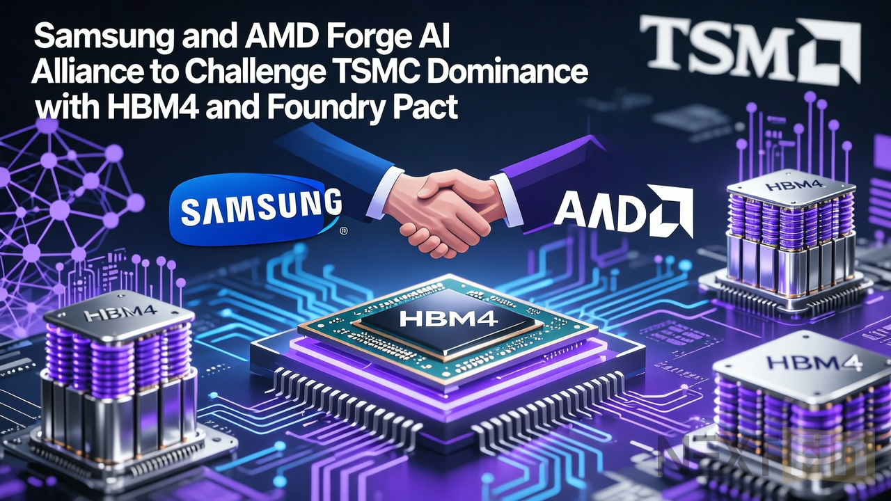 Samsung and AMD Forge AI Alliance to Challenge TSMC Dominance with HBM4 and Foundry Pact