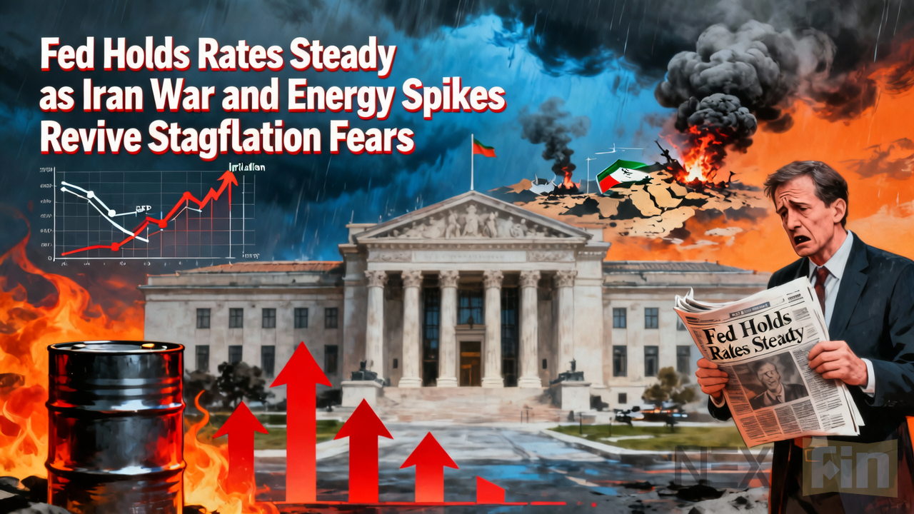 Fed Holds Rates Steady as Iran War and Energy Spikes Revive Stagflation Fears