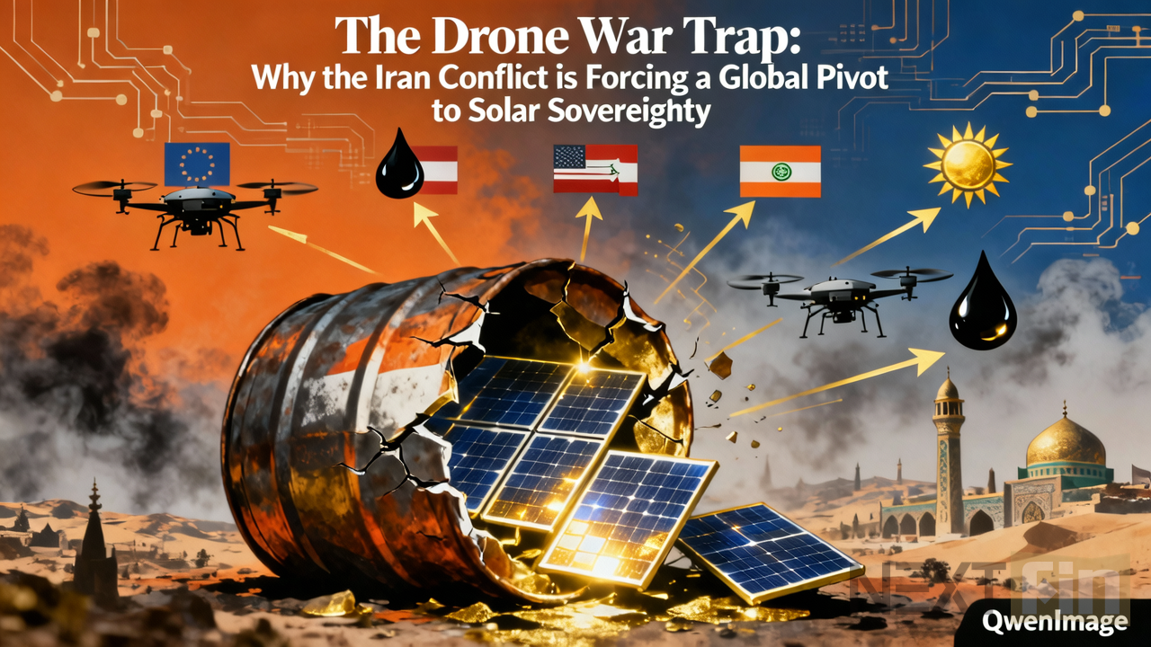 The Drone War Trap: Why the Iran Conflict is Forcing a Global Pivot to Solar Sovereignty