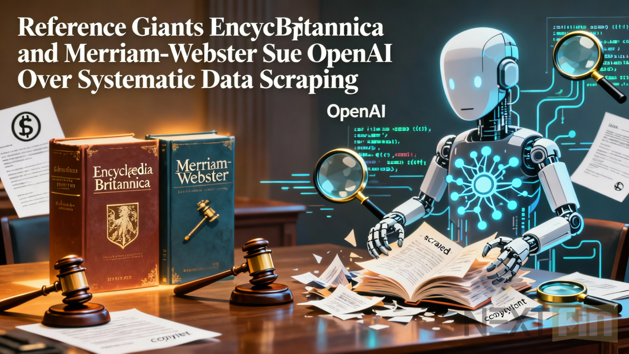 Reference Giants Britannica and Merriam-Webster Sue OpenAI Over Systematic Data Scraping