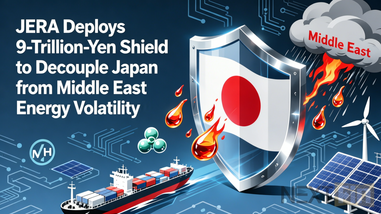 JERA Deploys 9-Trillion-Yen Shield to Decouple Japan from Middle East Energy Volatility