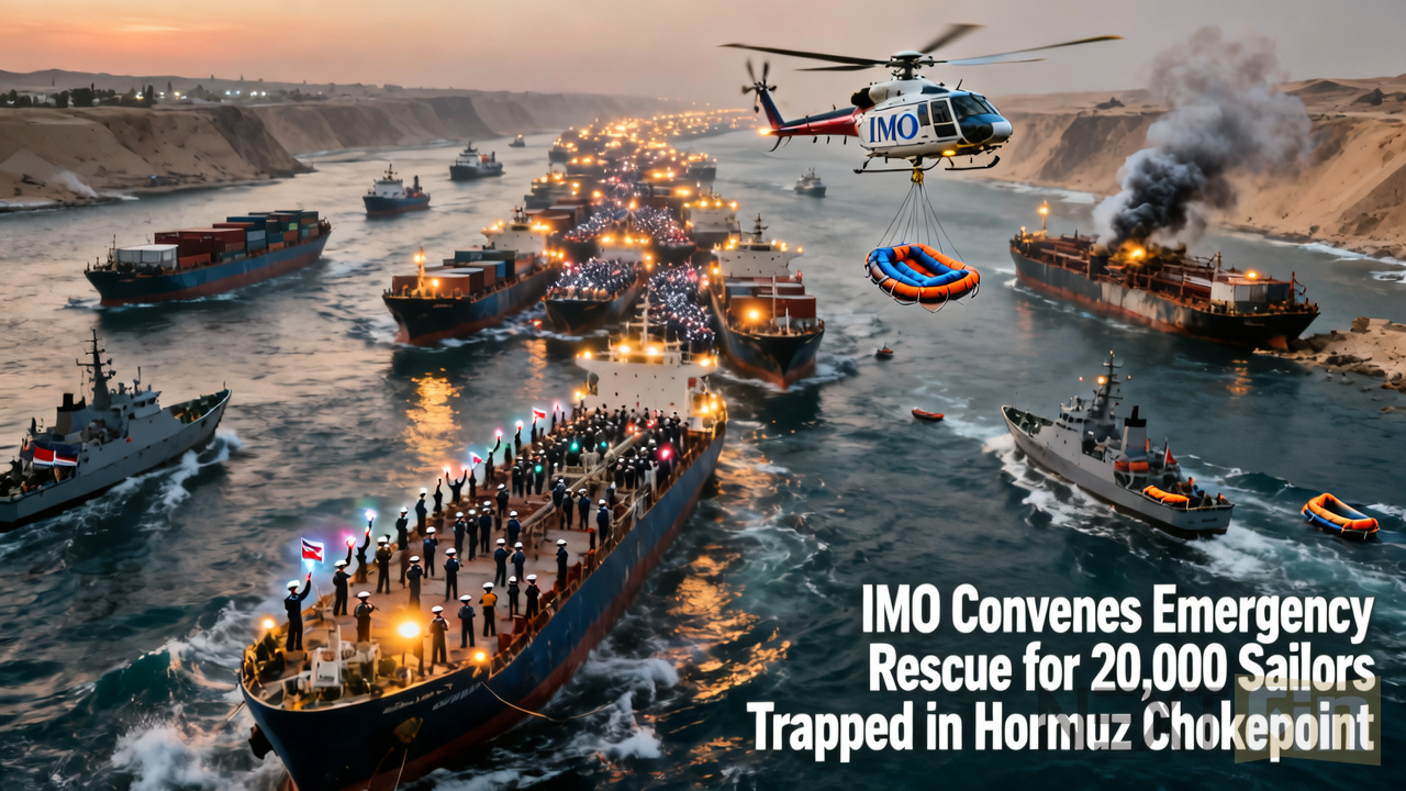 IMO Convenes Emergency Rescue for 20,000 Sailors Trapped in Hormuz Chokepoint