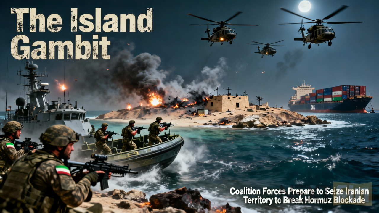 The Island Gambit: Coalition Forces Prepare to Seize Iranian Territory to Break Hormuz Blockade