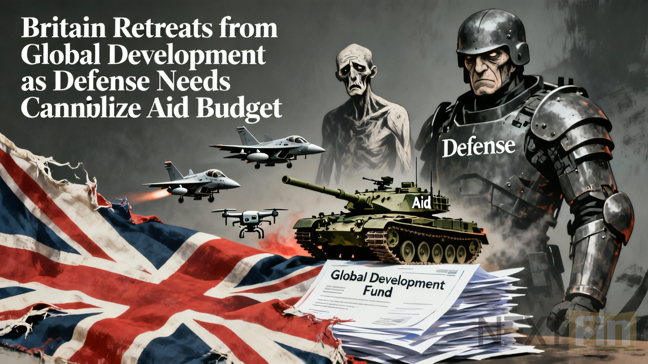 Britain Retreats from Global Development as Defense Needs Cannibalize Aid Budget