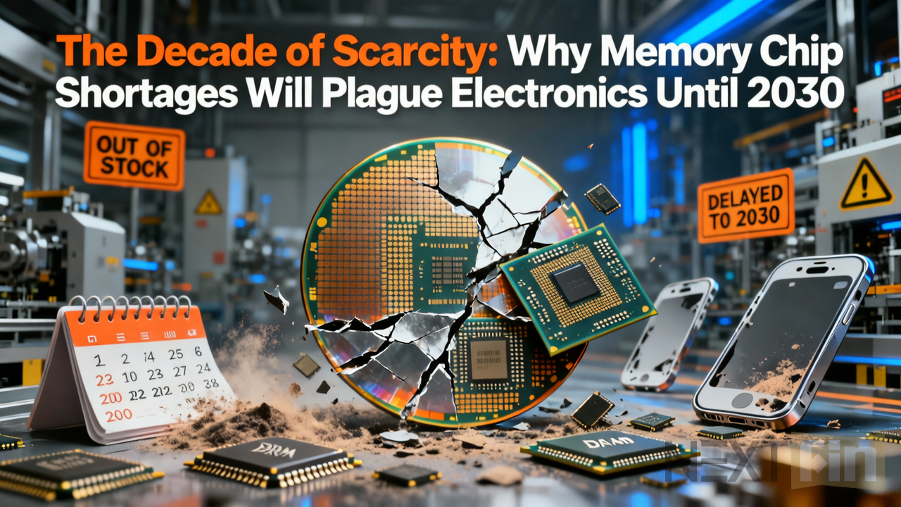 The Decade of Scarcity: Why Memory Chip Shortages Will Plague Electronics Until 2030