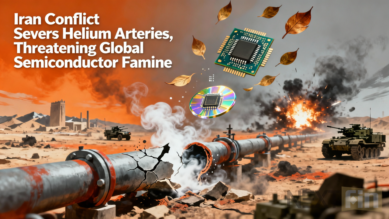 Iran Conflict Severs Helium Arteries, Threatening Global Semiconductor Famine