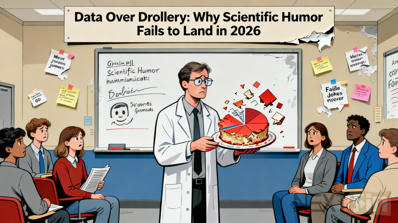 Data Over Drollery: Why Scientific Humor Fails to Land in 2026