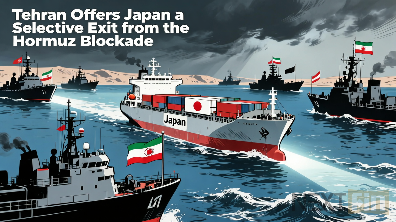 Tehran Offers Japan a Selective Exit from the Hormuz Blockade