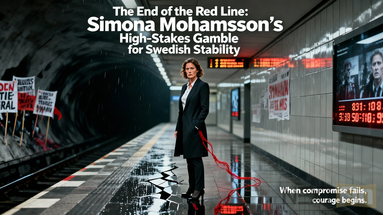 The End of the Red Line: Simona Mohamsson’s High-Stakes Gamble for Swedish Stability