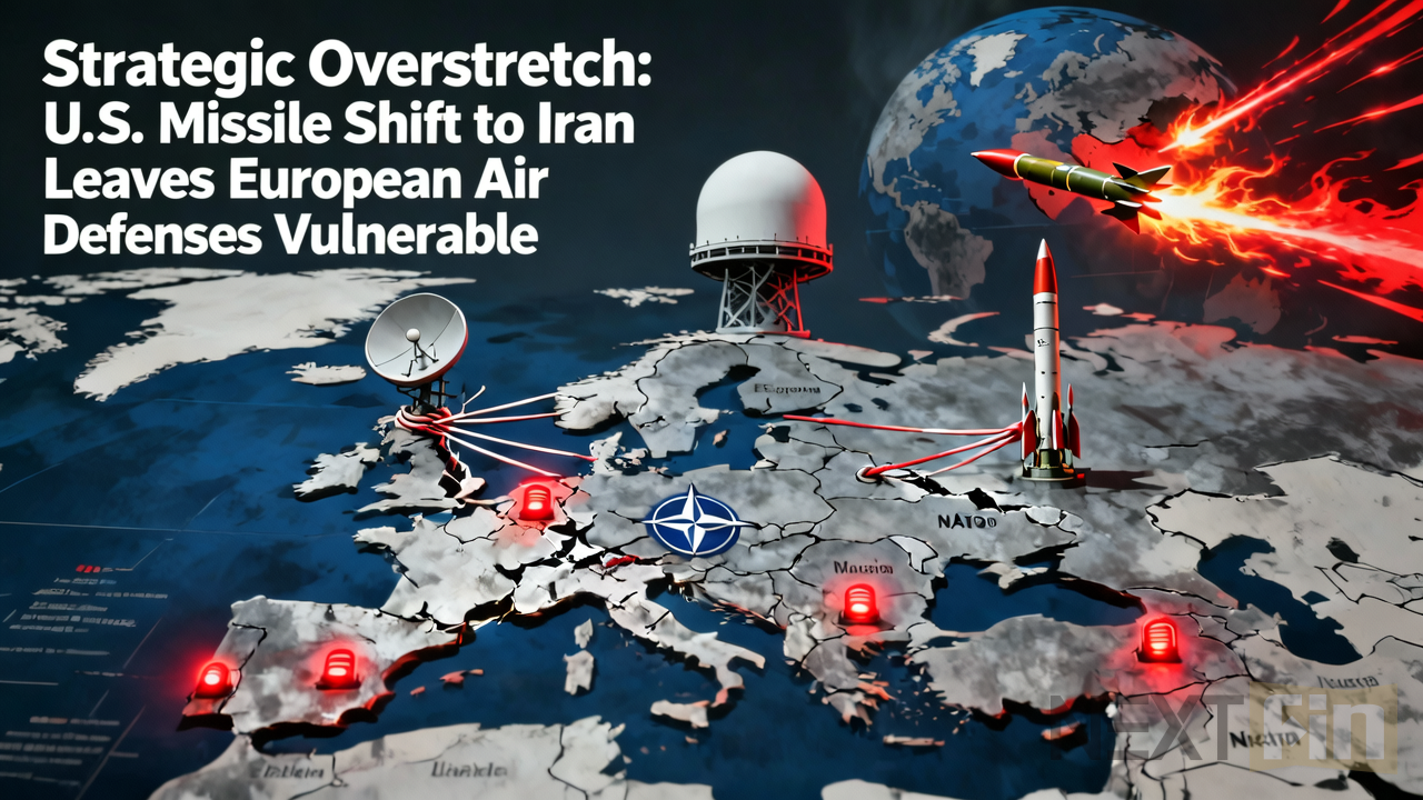 Strategic Overstretch: U.S. Missile Shift to Iran Leaves European Air Defenses Vulnerable