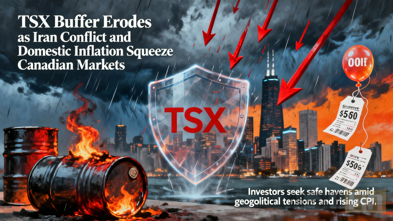 TSX Buffer Erodes as Iran Conflict and Domestic Inflation Squeeze Canadian Markets