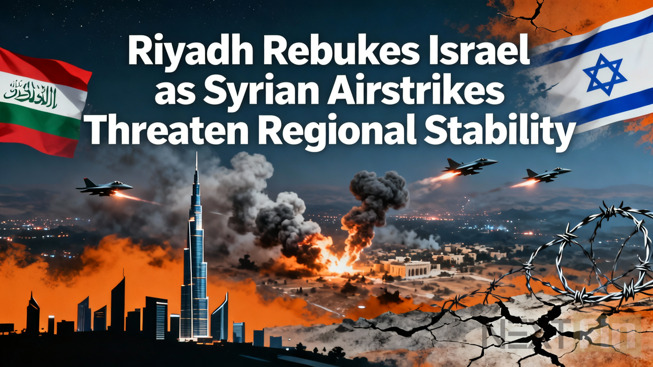 Riyadh Rebukes Israel as Syrian Airstrikes Threaten Regional Stability