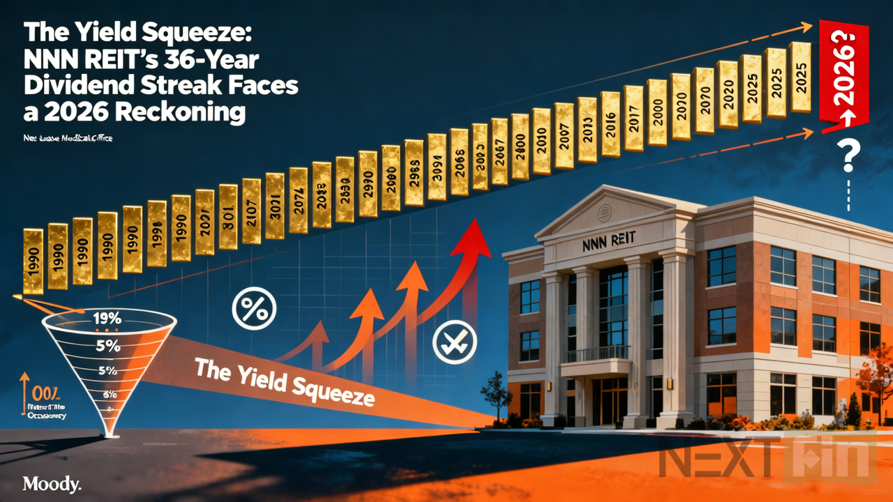 The Yield Squeeze: NNN REIT’s 36-Year Dividend Streak Faces a 2026 Reckoning
