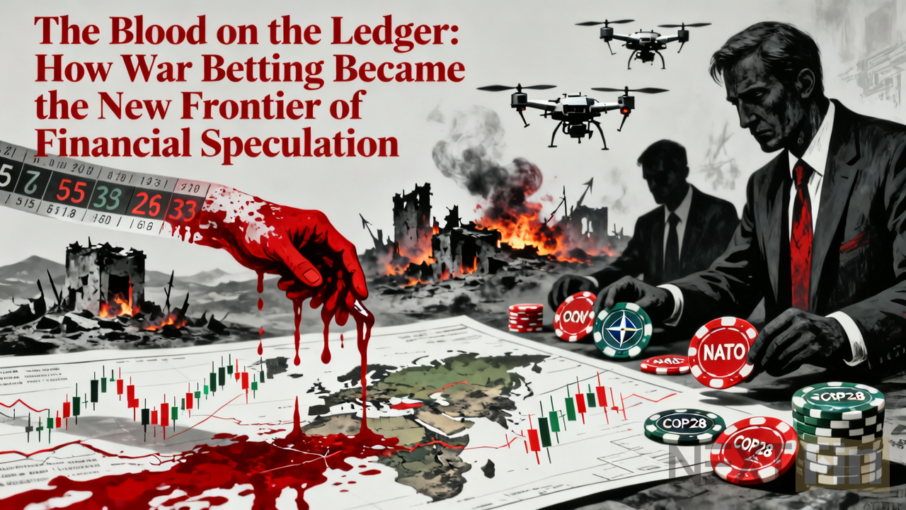 The Blood on the Ledger: How War Betting Became the New Frontier of Financial Speculation
