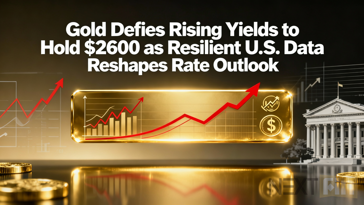 Gold Defies Rising Yields to Hold $2600 as Resilient U.S. Data Reshapes Rate Outlook