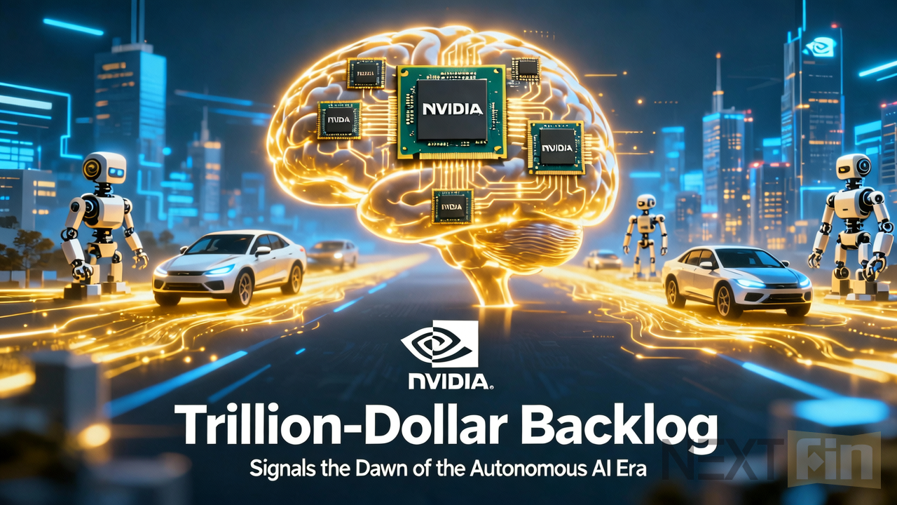 Nvidia’s Trillion-Dollar Backlog Signals the Dawn of the Autonomous AI Era