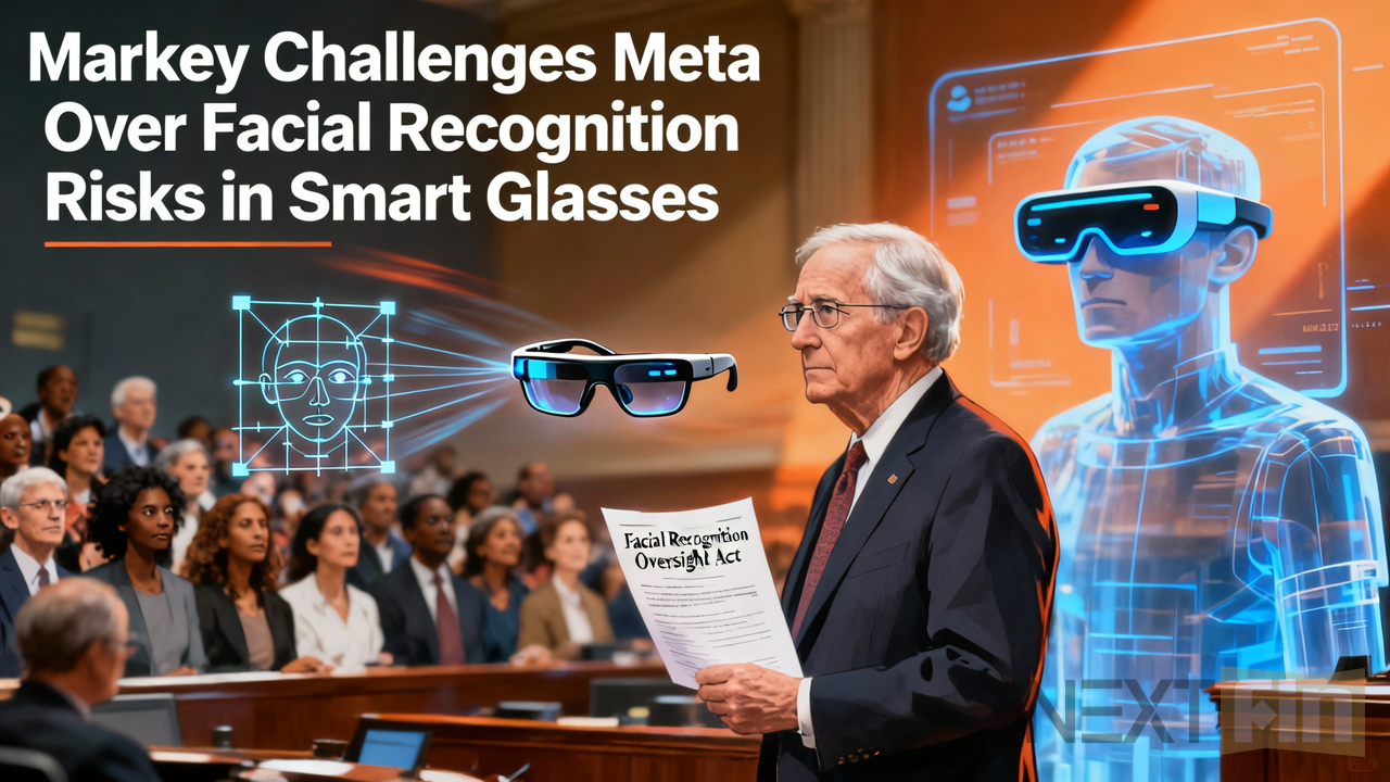 Markey Challenges Meta Over Facial Recognition Risks in Smart Glasses