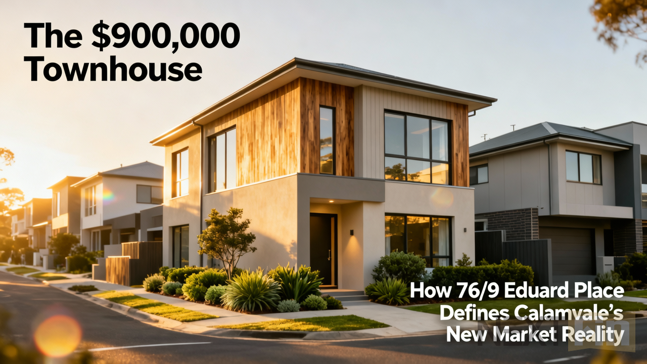 The $900,000 Townhouse: How 76/9 Eduard Place Defines Calamvale’s New Market Reality