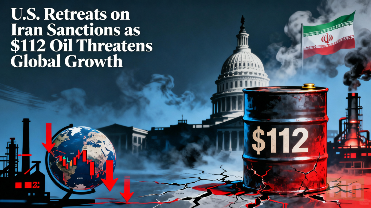 U.S. Retreats on Iran Sanctions as $112 Oil Threatens Global Growth