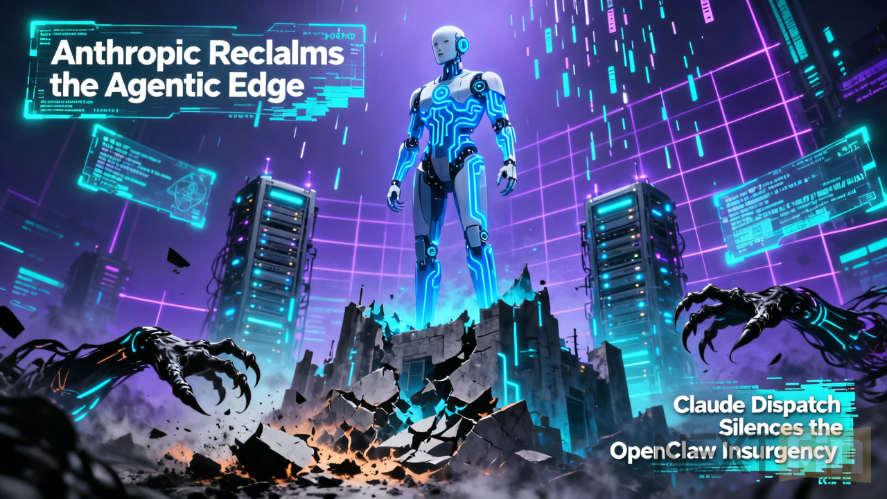 Anthropic Reclaims the Agentic Edge as Claude Dispatch Silences the OpenClaw Insurgency