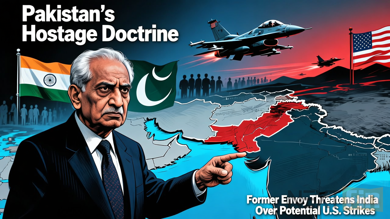 Pakistan’s Hostage Doctrine: Former Envoy Threatens India Over Potential U.S. Strikes
