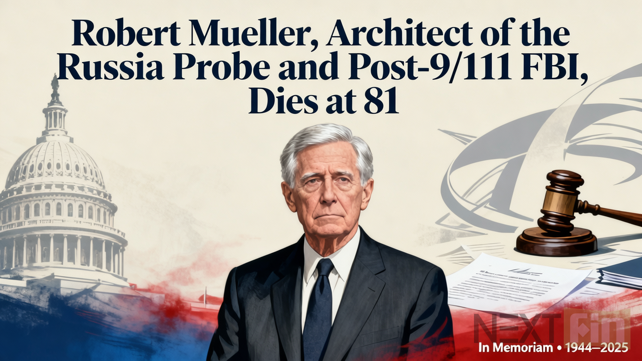 Robert Mueller, Architect of the Russia Probe and Post-9/11 FBI, Dies at 81