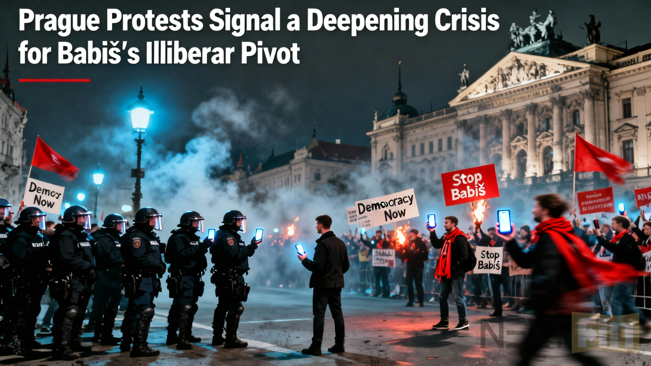 Prague Protests Signal a Deepening Crisis for Babiš’s Illiberal Pivot