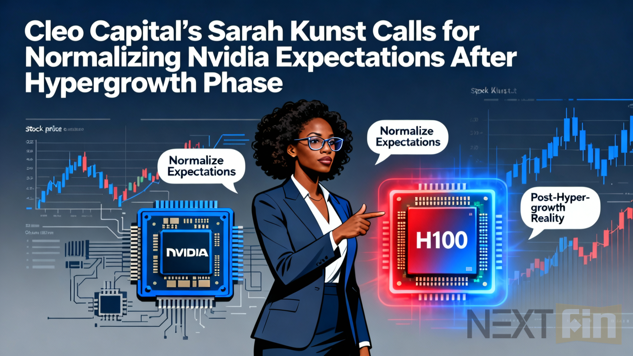 Cleo Capital’s Sarah Kunst Calls for Normalizing Nvidia Expectations After Hypergrowth Phase