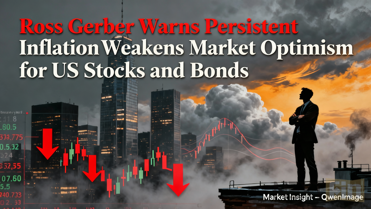 Ross Gerber Warns Persistent Inflation Weakens Market Optimism for US Stocks and Bonds