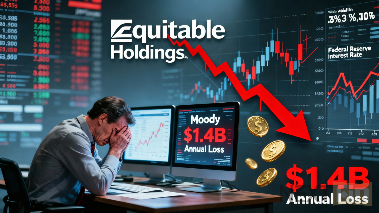 Equitable Holdings Shares Stumble as $1.4 Billion Annual Loss Collides with Rate Volatility