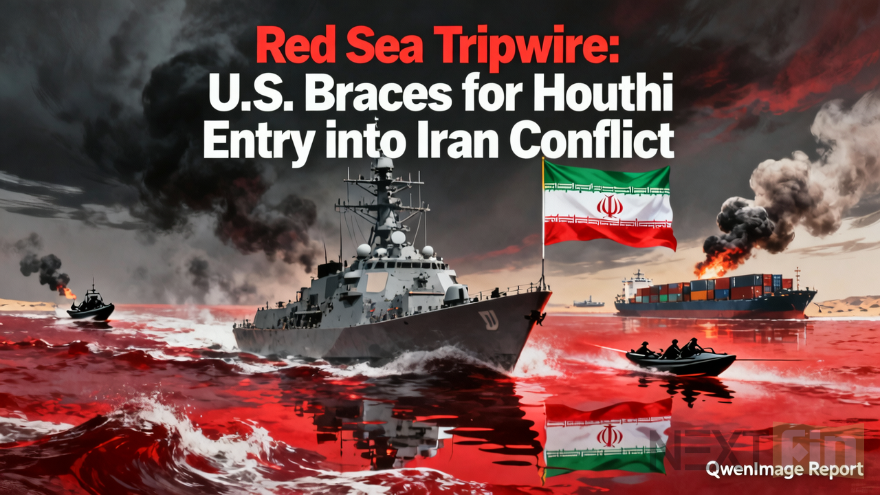 Red Sea Tripwire: U.S. Braces for Houthi Entry into Iran Conflict