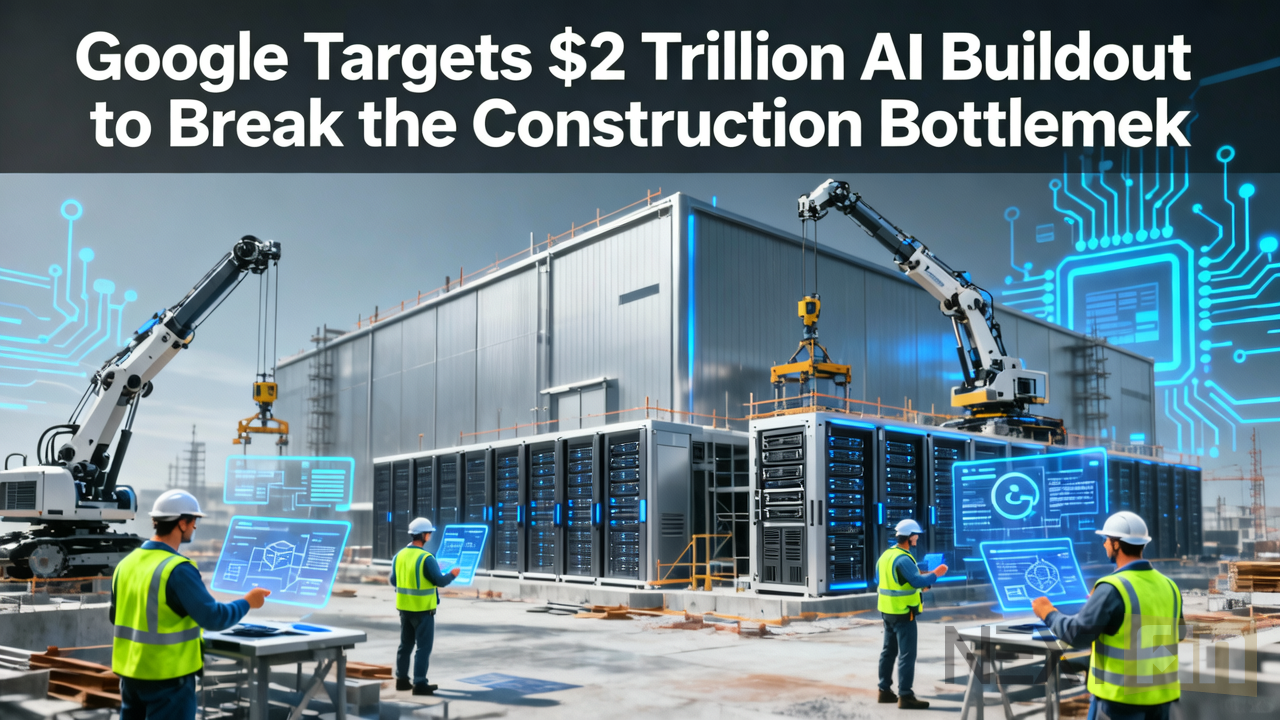 Google Targets $2 Trillion AI Buildout to Break the Construction Bottleneck