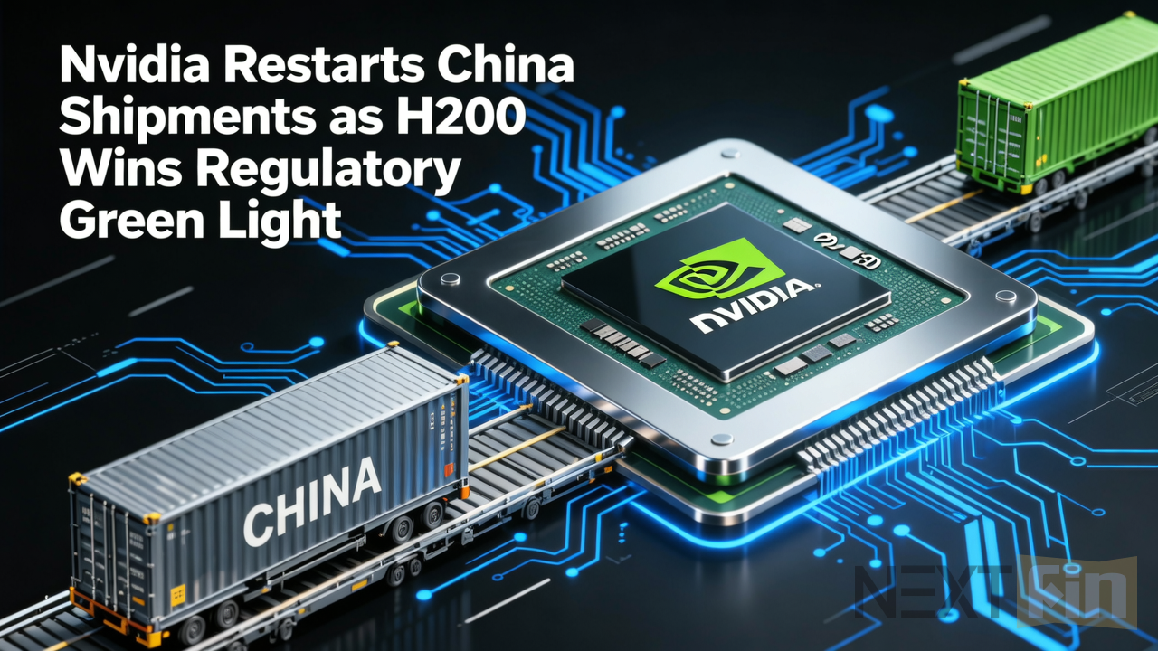 Nvidia Restarts China Shipments as H200 Wins Regulatory Green Light
