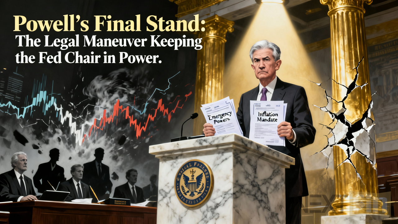 Powell’s Final Stand: The Legal Maneuver Keeping the Fed Chair in Power