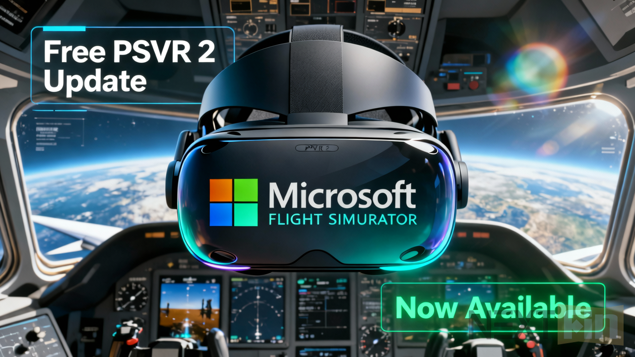 Microsoft Erases Platform Borders with Free PSVR 2 Update for Flight Simulator