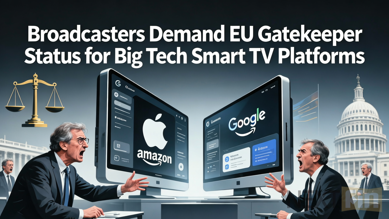 Broadcasters Demand EU Gatekeeper Status for Big Tech Smart TV Platforms