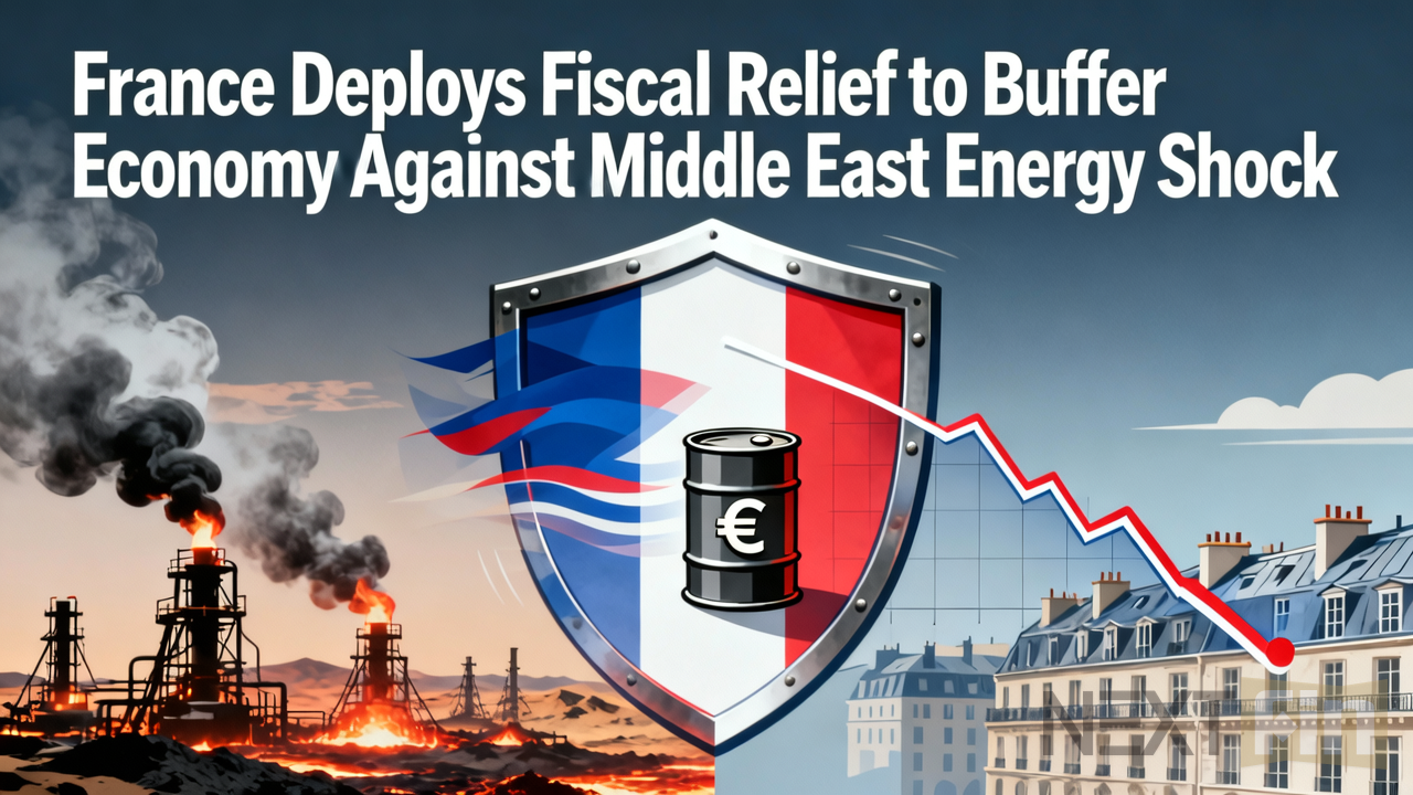 France Deploys Fiscal Relief to Buffer Economy Against Middle East Energy Shock
