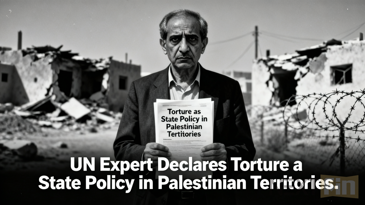 UN Expert Declares Torture a State Policy in Palestinian Territories