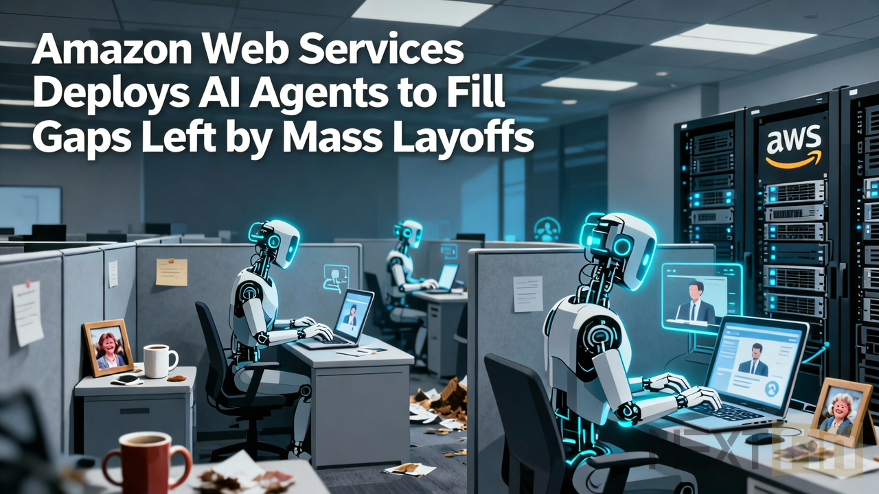 Amazon Web Services Deploys AI Agents to Fill Gaps Left by Mass Layoffs